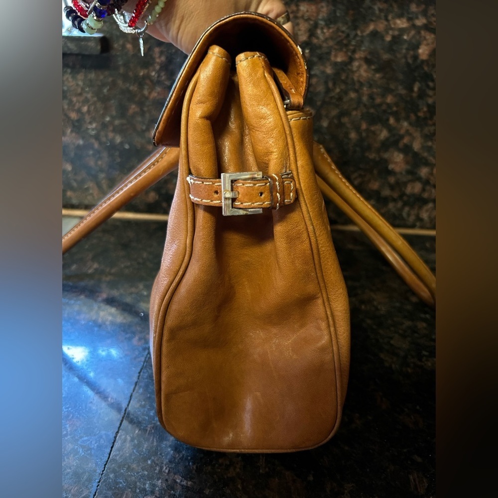 Vintage Michael Kors butter leather shoulder purse - Picture 13 of 15